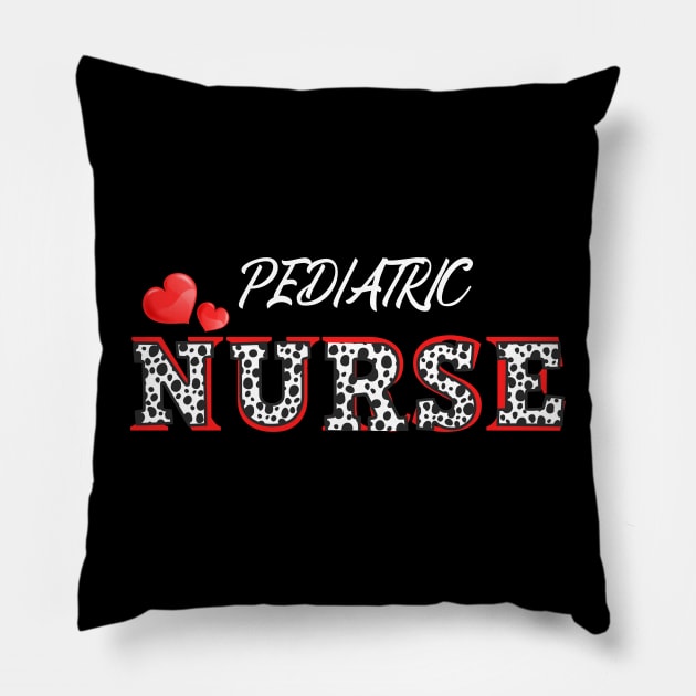 Pediatric Nursing Desigh Pillow by TASKARAINK