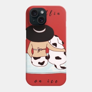 chillin on ice Phone Case