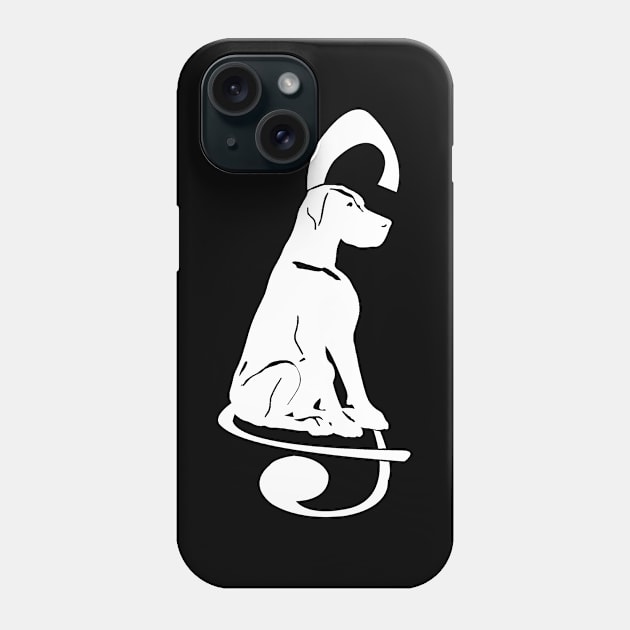 Music Symbol Design for a Dogs Lovers Phone Case by Fargo