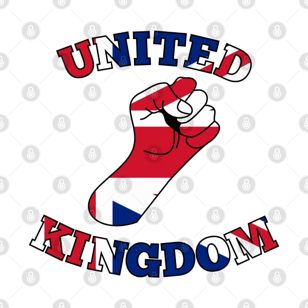 United Kingdom Fist by mailboxdisco