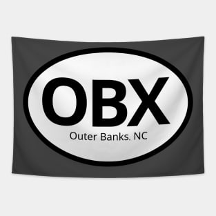 OBX Outer Banks NC Symbol Tapestry