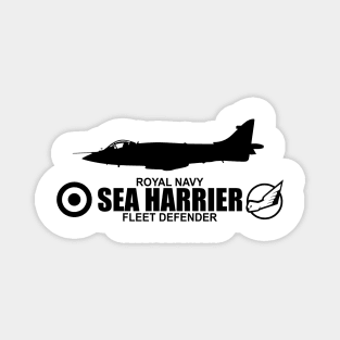 Royal Navy Sea Harrier (subdued) Magnet