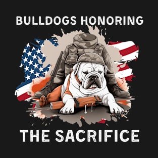 Bulldogs Honoring The Sacrifice T-Shirt