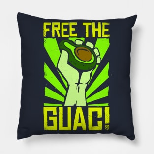 FREE THE GUAC! Pillow