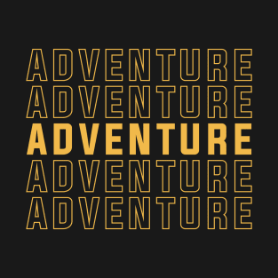 Adventure text T-Shirt