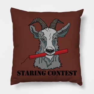 Staring Contest Pillow