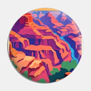 fauvism art of grand canyon usa 2 Pin