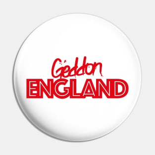 Geddon England Pin