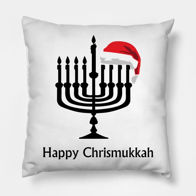 Ugly Sweater, Happy Chrismukkah Pillow by SillyShirts