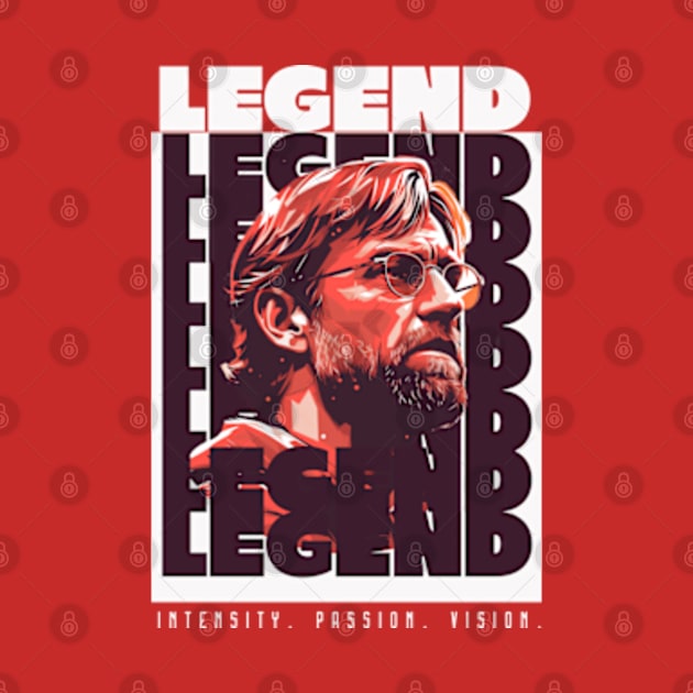 Jurgen Klopp Liverpool FC Legend LFC by Red since 1892