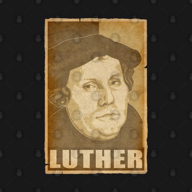 Martin Luther Propaganda Pop Art by Nerd_art