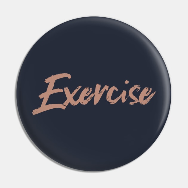 Exercise vintage Pin by PallKris