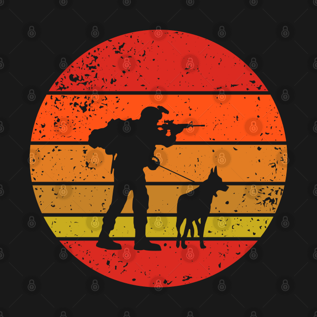 K-9 Team Sunset by GRIM GENT