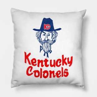 Defunct Kentucky Colonels ABA Basketball Pillow