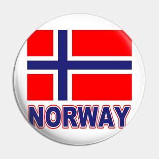 The Pride of Norway - Norwegian Flag Design Pin