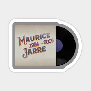 RETRO VINYL MAURICE JARRE Magnet