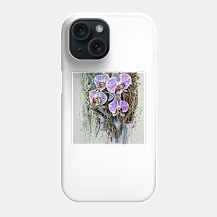 Decorative orchids Phone Case