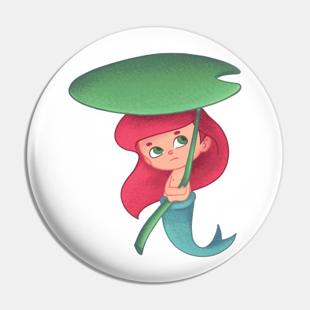 Cute mermaid Pin by Sobchishin