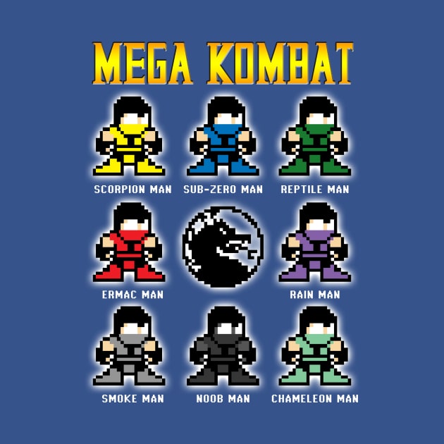 Mega Kombat (PARODY) by psychoandy