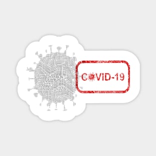 Novel Covid 19 Magnet