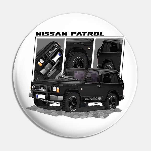 Nissan Patrol Off-Road Car JDM Pin by T-JD