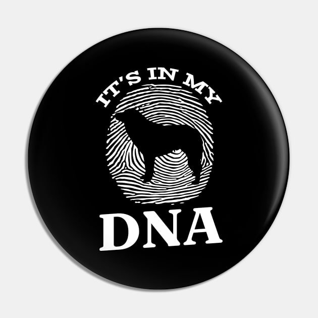 Afghan Hound It`s In My DNA Fingerprint Afghan Hound Pin by Shirtjaeger