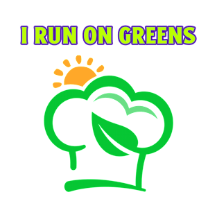 I run on greens T-Shirt