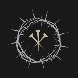 Crown of Thorns with Nails T-Shirt