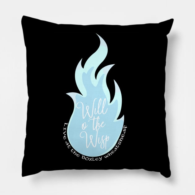 Will o' the Wisp Pillow by LordNeckbeard