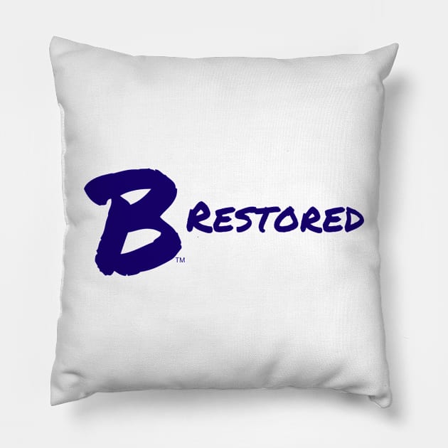 B Restored Pillow by B