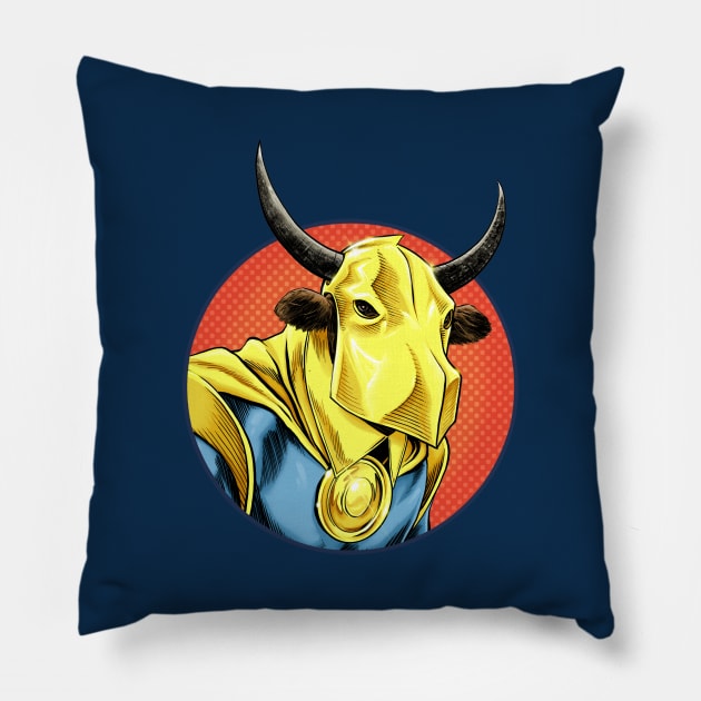 Doctoro Fate Pillow by ThirteenthFloor