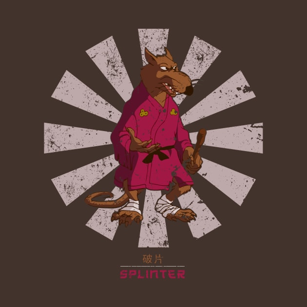 Splinter Retro Japanese TMNT by Nova5