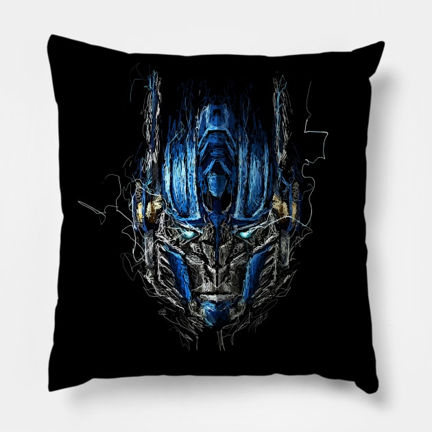 the Scribble art open face prime Pillow by rollout578