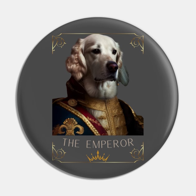 THE EMPEROR DOG Pin by INNOVA CREATIONS