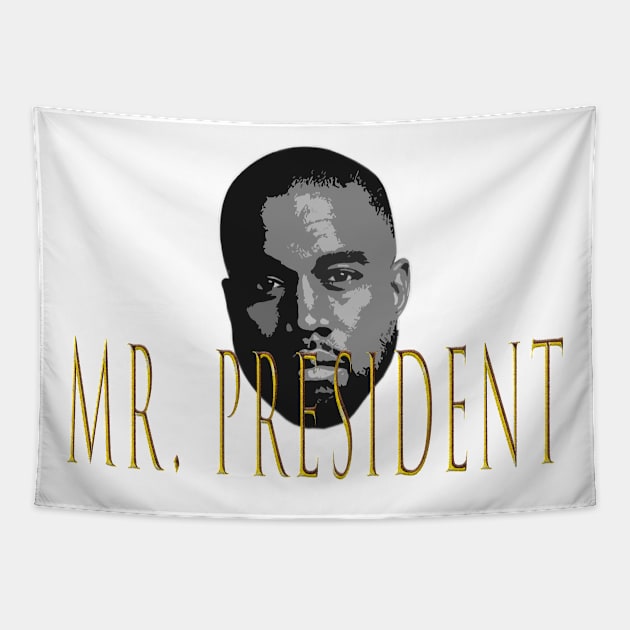 MR. PRESIDENT Tapestry by vladbadalove