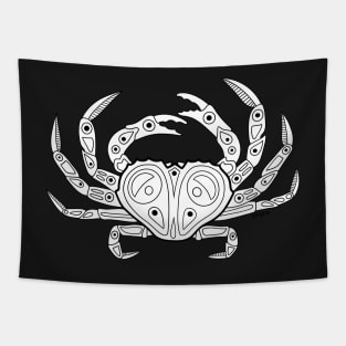 Native Inspired Dungeness Crab Tapestry