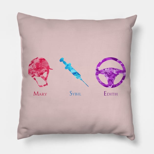 Downton ladies Pillow by Valem97