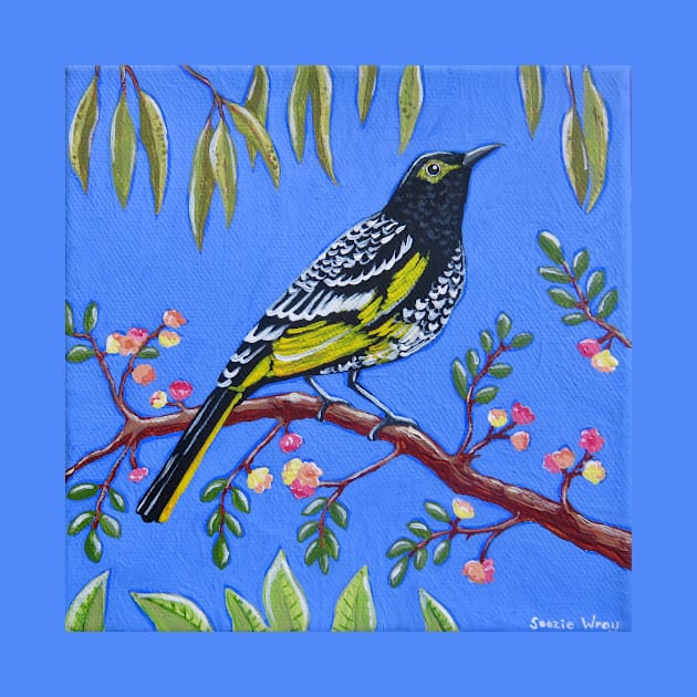 Regent Honeyeater by SoozieWray