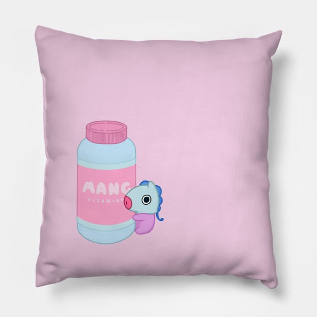 Mang BT21 Pillow by Meifwaph