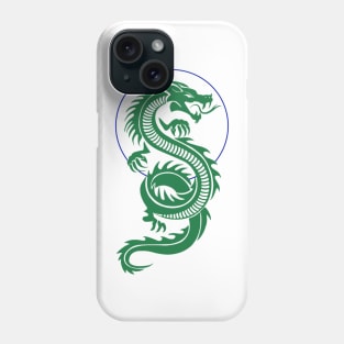 Emerald Dragon Phone Case