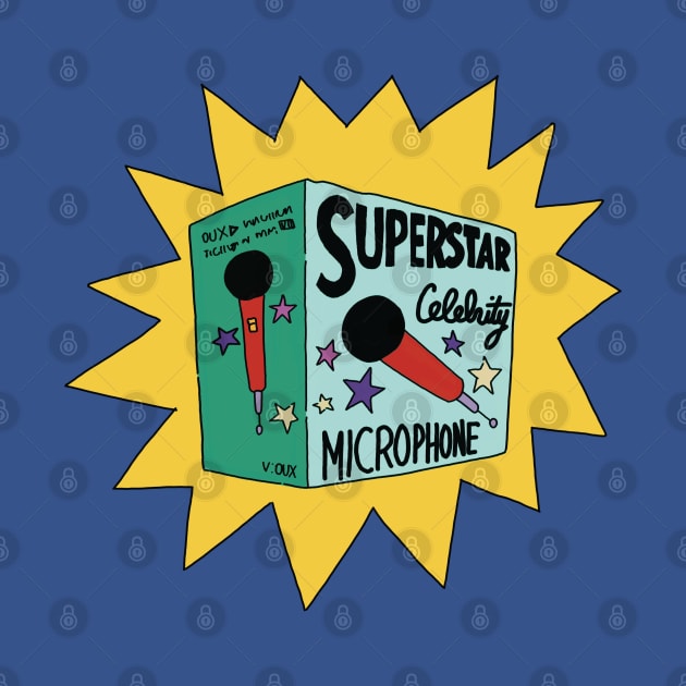 Superstar microphone by TeeAguss