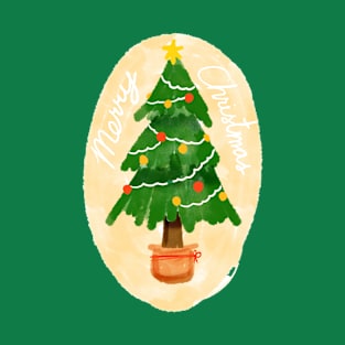 Merry Christmas Tree T-Shirt