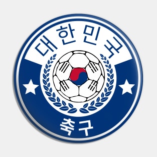 South Korea Soccer Pin
