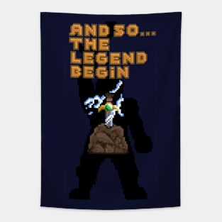 And So... The Legend Begin - Knight Tapestry