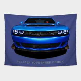 Release your inner demon Tapestry