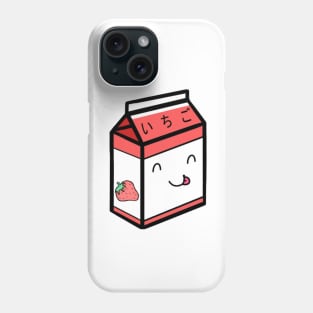 Strawberry Japanese Milk Box Phone Case