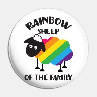 Rainbow Sheep Of The Family LGBT Pride Pin