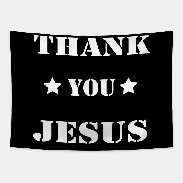 thank you jesus Tapestry by theshop