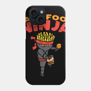 Food Delivery Staff Gift Fast Food Ninja Phone Case