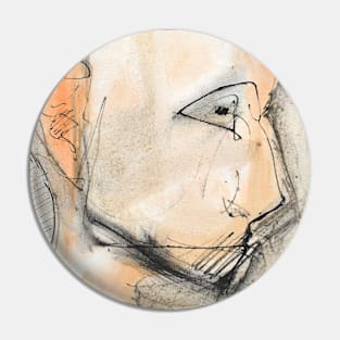 Abstract 20 - Portrait Pin